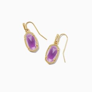 Kendra Scott Lee Drop Earrings in Amethyst
